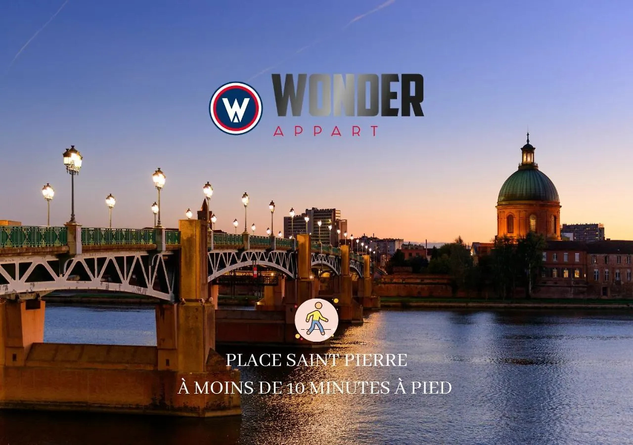 Appartamento Wonder Duplex 7 Tolosa Francia